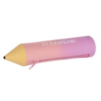 piórnik silikonowy ołówek różowo-fioletowy starpak 510979