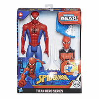 MARVEL SPIDER-MAN TITAN HERO BLAST GEAR 30 CM + WYRZUTNIA + AKCESORIA E7344