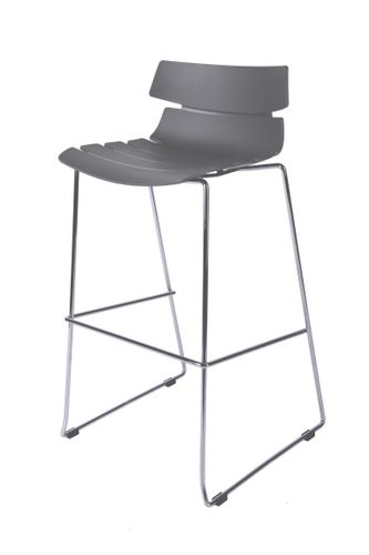 STOŁEK BAROWY TECHNO SZARY D2 na Arena.pl