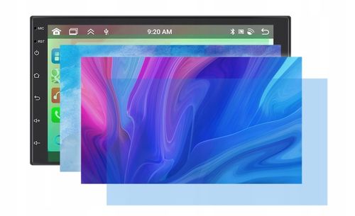 RADIO SAMOCHODOWE 2 DIN ANDROID AUTO CARPLAY 6GB/128GB ANDROID WIFI RDS DSP na Arena.pl