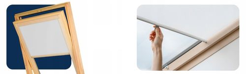 ROLETA DACHOWA TERMO do okien FAKRO VELUX OPTILIGHT 78x140 Termiczna na Arena.pl