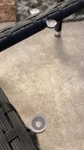 Duży STÓŁ na 8 osób TECHNORATTAN SZKŁO 190cm na Arena.pl