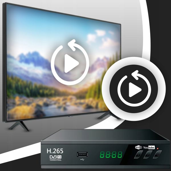 Tuner DVB-T2 RETOO ER1238 zdjęcie 5
