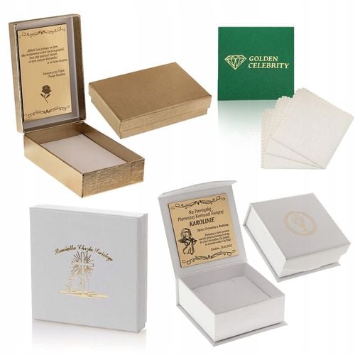 SREBRNY ŁAŃCUSZEK + KRZYŻYK JEZUS CHRYSTUS PR. 925 + GRAWER NA BIERZMOWANIE na Arena.pl