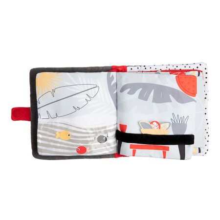 CANPOL 68/088 Sensoryczna książeczka manipulacyjna BabiesBoo Panda zdjęcie 11