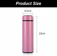 TERMOS KUBEK TERMICZNY Z WYŚWIETLACZEM LED TERMOS Z WYŚWIETLACZEM