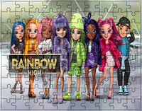 Puzzle Rainbow High