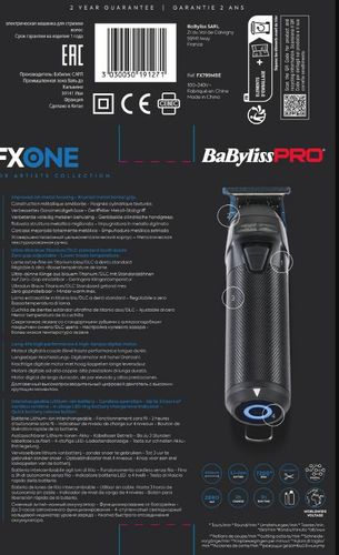 FX799MBE  BABYLISS TRYMER  DO WŁOSÓW ,DO KONTUROWANIA , BLACK SKELETON na Arena.pl