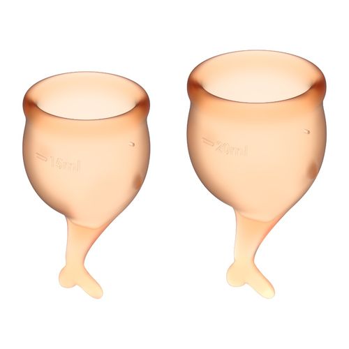 kubeczki menstruacyjne feel secure menstrual cup set satisfyer na Arena.pl