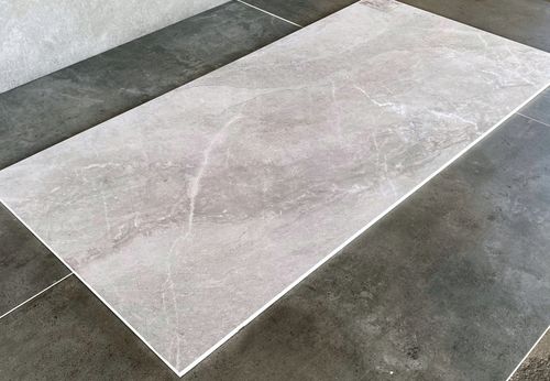 Twardy pogrubiony szary GRES z delikatną żyłą 120X60 PÓŁMATOWY - SUPER CENA na Arena.pl