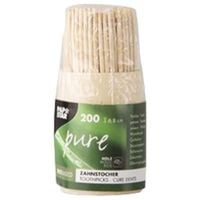 wykałaczki drewniane 6,8cm a'200 x 12 becz papstar