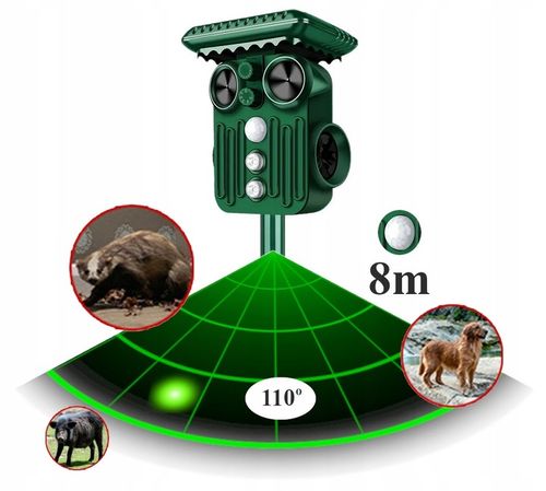 ODSTRASZACZ zwierząt KOTÓW PSÓW PTAKÓW DZIKÓW DUŻY na Arena.pl