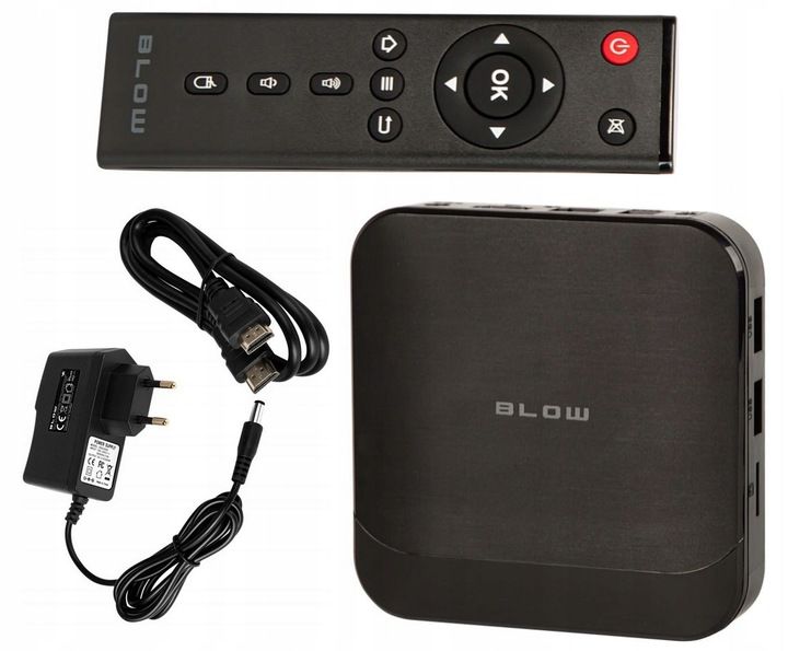 ODTWARZACZ SMART TV BOX ANDROID 4K PLAY do NETFLIX zdjęcie 1