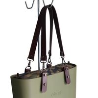 Uchwyty rączki DŁUGIE skóra naturalna 3CM do Obag