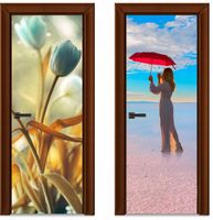 Naklejka samoprzylepna Okleina na Drzwi Szafę 3D