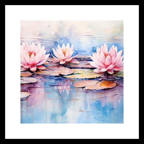Plakat 30x30cm Spokojne Odbicia na Arena.pl