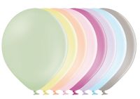 balony 23cm makaron 100szt. bal.10g- mix