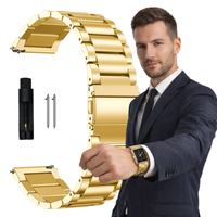 Pasek metalowy do Xiaomi Redmi Watch 5 Lite złoty mocny trwały bransoleta