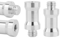Adapter tuleja redukcja statywowa 1/4" na 3/8" aluminiowa do statywu lampy