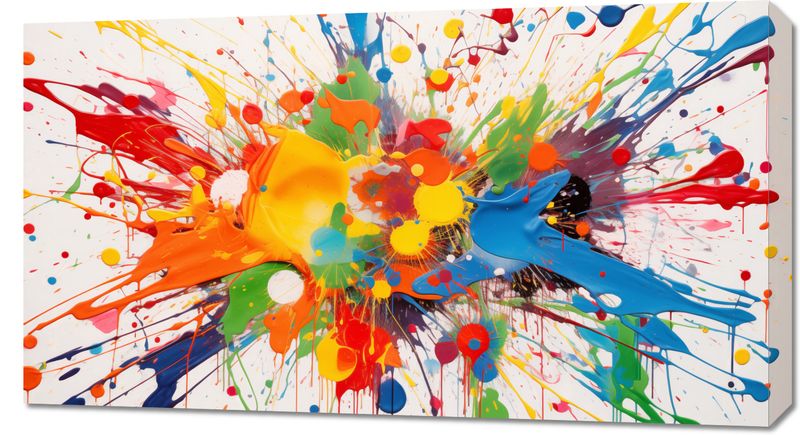 Obraz 90x50cm Eksplozja Kreatywności zdjęcie 1