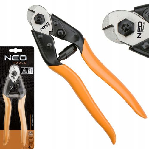 NEO OBCINAK NOŻYCE DO DRUTU I LINEK STALOWYCH 1,5 - 4 190MM 01-512 na Arena.pl