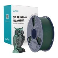 Filament Sunlu PLA+ Silk Dual Color (czarno-zielony)