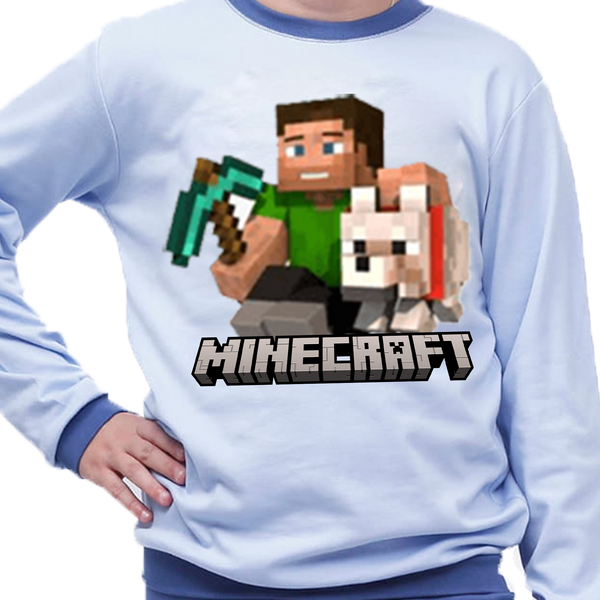 Piżama dziecięca Minecraft zdjęcie 1