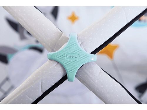 Mata edukacyjna z muzyką pałąk Magiczna Kraina czarno biała dla niemowląt na Arena.pl