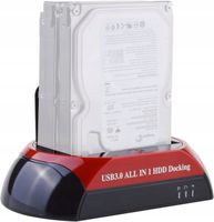 Stacja Dokująca dysków SATA HDD SSD USB 3.0 Klonowanie OTC 2,5 3.5