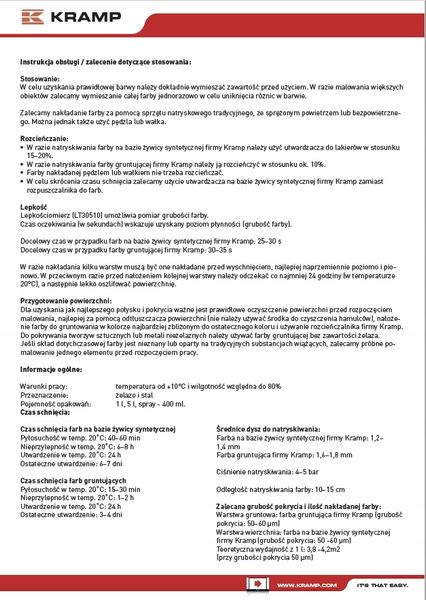 Lakier Czerwony Same 343008KR zdjęcie 2