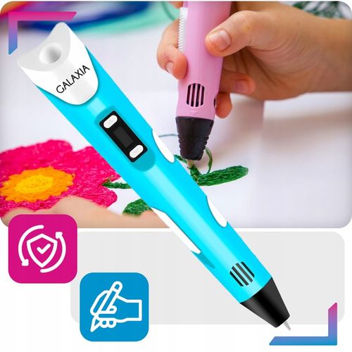 Długopis 3D drukarka dla dzieci pen zestaw + wkłady 110 METRÓW iPLA 3 D na Arena.pl