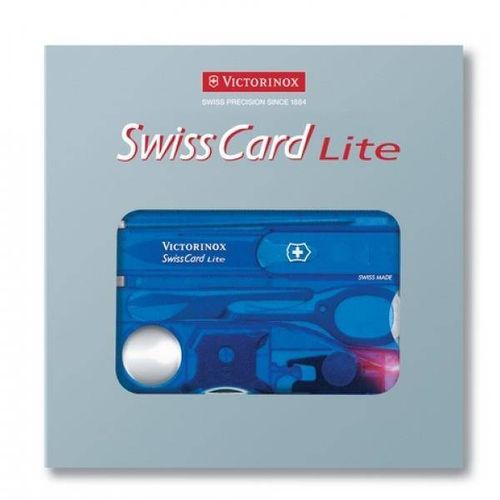 SwissCard Lite niebieski transparentny na Arena.pl