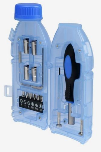 Zestaw narzędzi 15 elementów butelka na Arena.pl