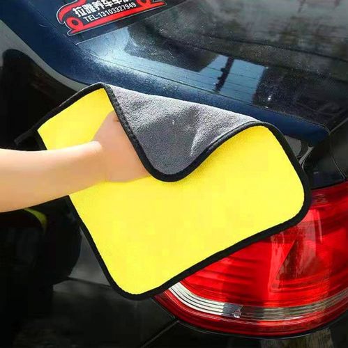 PUSZYSTY RĘCZNIK DO OSUSZANIA AUTA MIKROFIBRA 30*30 CM, 500gsm na Arena.pl