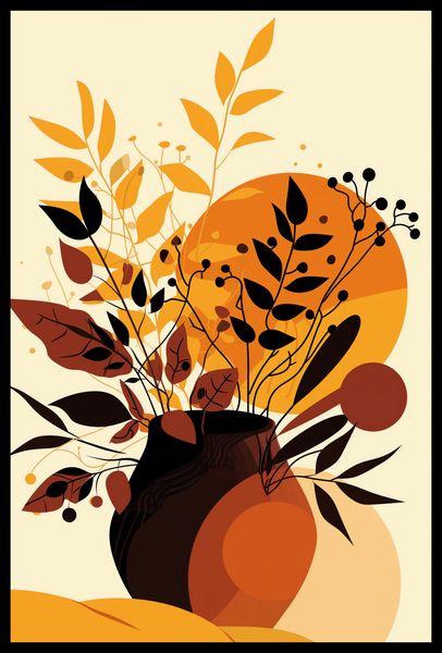 Plakat 40x60cm Bukiet Owoców zdjęcie 2