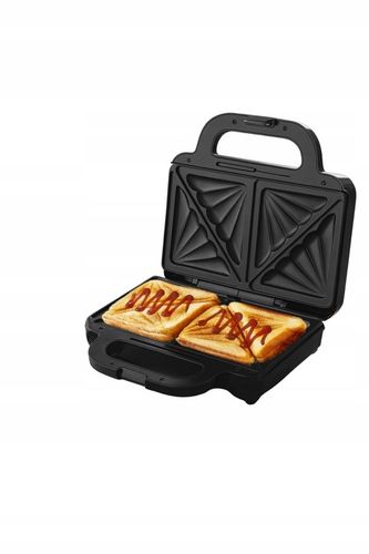 TOSTER OPIEKACZ DO KANAPEK TOSTÓW SANDWICH 1000W NIEPRZYWIERAJĄCA na Arena.pl