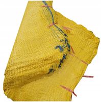 Worki Raszlowe z zaciągiem 50x80 Siatkowe 25-30kg 100szt ZÓŁTE