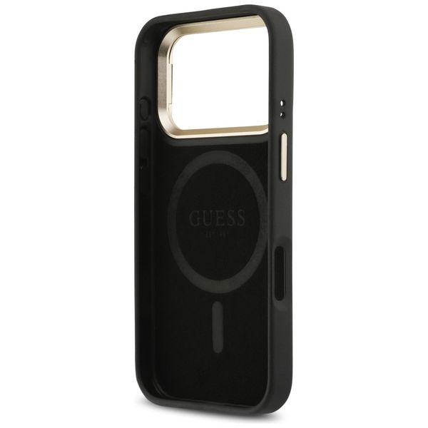 etui guess 4g pu triangle logo & stand   camera magsafe do iphone 17 zdjęcie 7