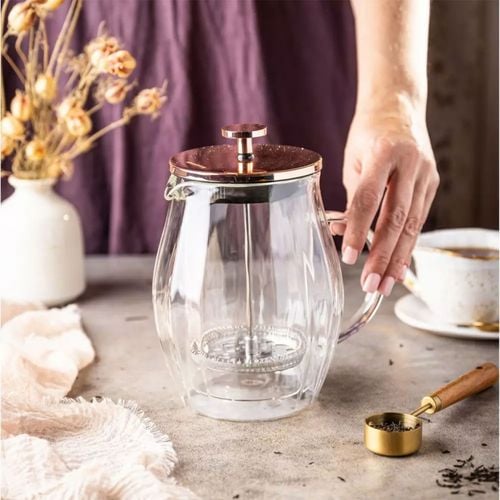 zaparzacz tłokowy do kawy/herbaty termiczny 600ml klausberg kb-7722 na Arena.pl