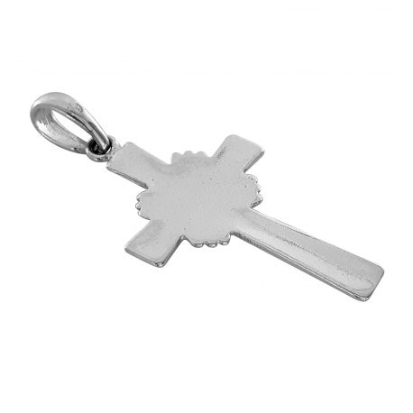 SREBRNY KRZYŻYK OZDOBNY PRÓBA SREBRA 925 GRAWER GRATIS! na Arena.pl