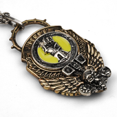 Imperial Fists | 6 cm | Metal | Brelok Zawieszka | Warhammer 40k