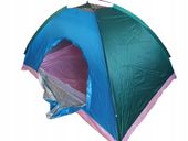 2 x DUŻY NAMIOT TURYSTYCZNY 3-OSOBOWY IGLO 150x200 cm z moskitiera mix kolo