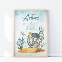 Plakat Metryczka Bajkowa Kraina P459- rozmiar plakatu 50 cm x 70 cm