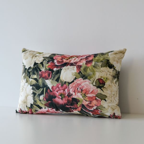 Poduszka dekoracyjna Peonies 01A zdjęcie 1