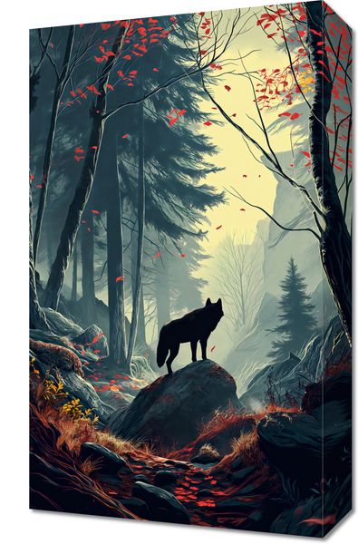 Obraz 30x50cm Leśne Echa zdjęcie 1