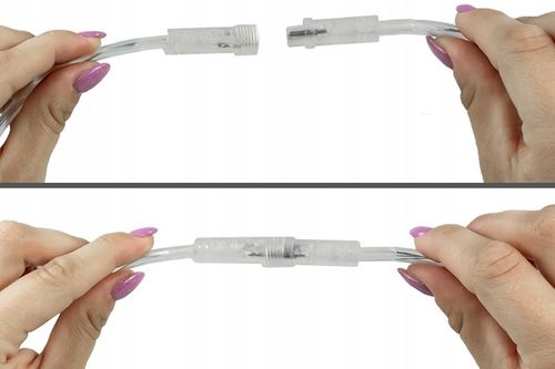 WĄŻ LED LAMPKI ZEWNĘTRZNE CHOINKOWE FLASH TRYBY TIMER IP67 230V CIEPŁY 20m na Arena.pl