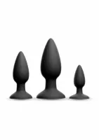 renegade triple strike anal kit zestaw 3 anatomicznych stożkow silikonowych
