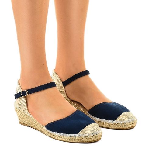 Granatowe espadryle 3M85-18 r.41 na Arena.pl