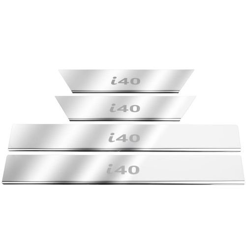 Listwa progowa HYUNDAI I40 Stal nierdzewna 304 połysk 4szt na Arena.pl