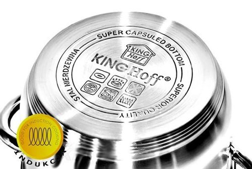 Garnki Kinghoff Silver 6 Ele Kh-4447 na Arena.pl
